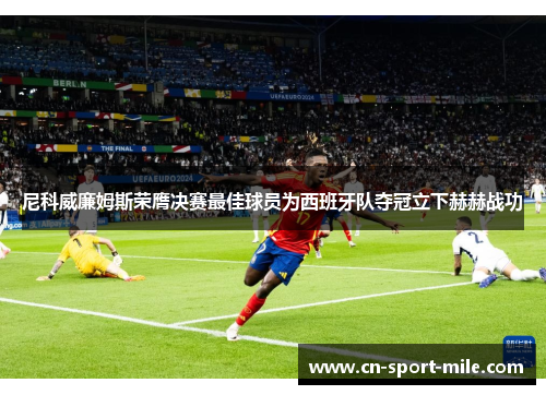 尼科威廉姆斯荣膺决赛最佳球员为西班牙队夺冠立下赫赫战功 尼科威廉姆斯荣膺决赛最佳球员为西班牙队夺冠立下赫赫战功